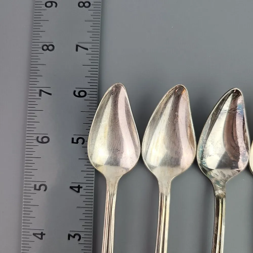 6  Vintage 1847 Rogers Bros IS Silverware Eternally Yours Flatware 6 inch Spoon